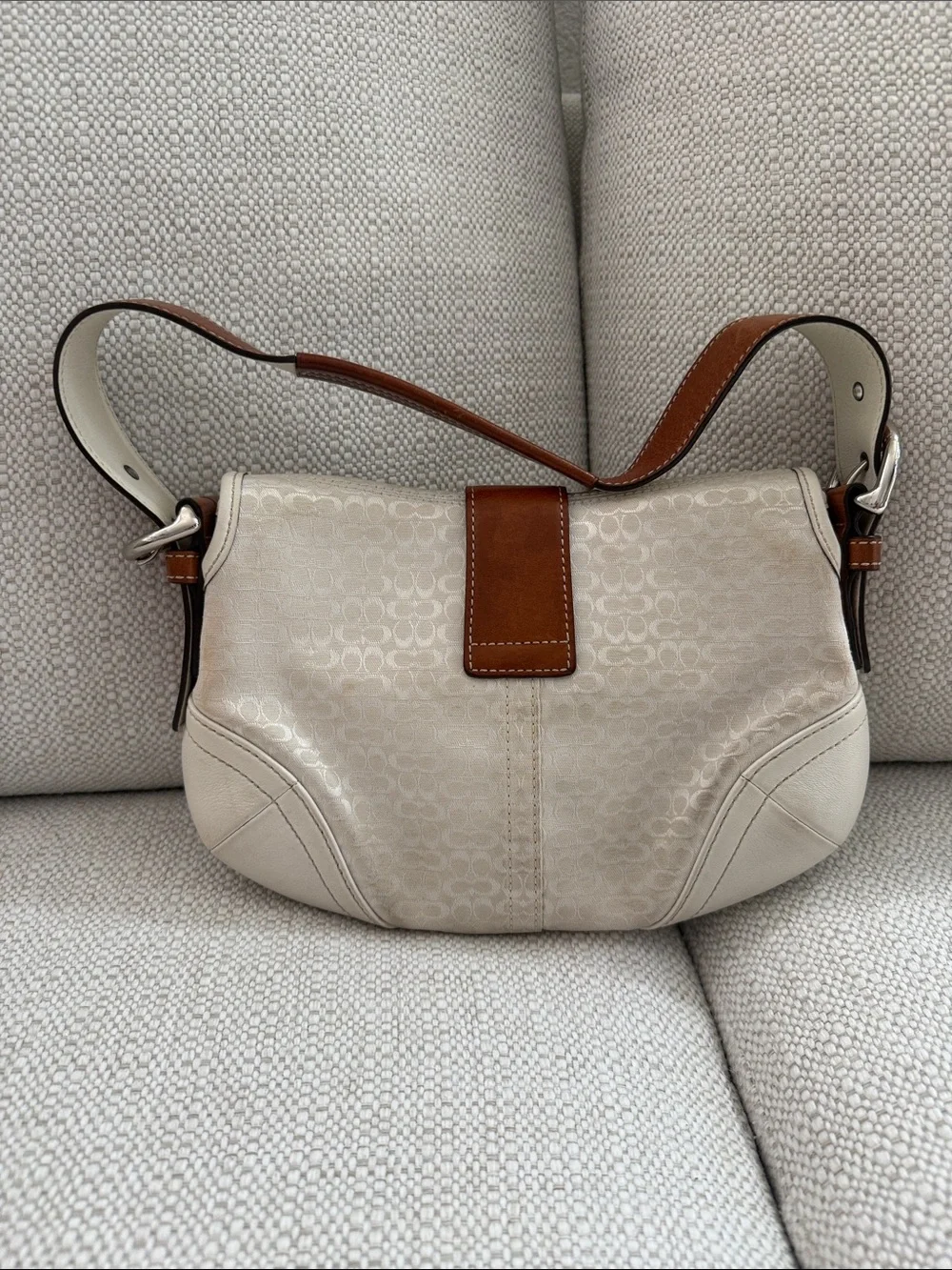 Vintage Y2K Coach Soho Flap bag - Picture 2 of 3